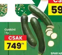 Spar Cukkini ajánlat