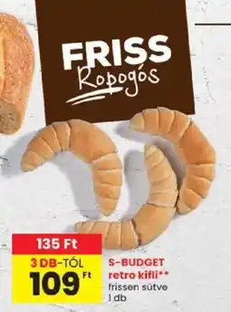 Spar S-Budget retro kifli ajánlat