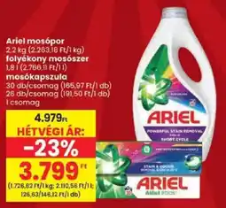 Spar Ariel mosópor ajánlat