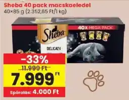Spar Sheba macskaeledel ajánlat
