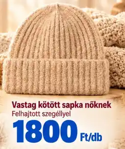 Pepco Vastag kötött sapka nőknek ajánlat