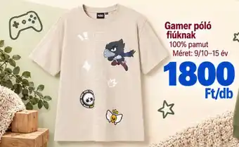 Gamer póló
