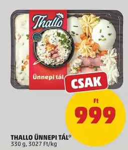PENNY Thallo ünnepi tál ajánlat