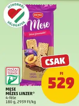 PENNY Detki Mese Mézes Linzer ajánlat