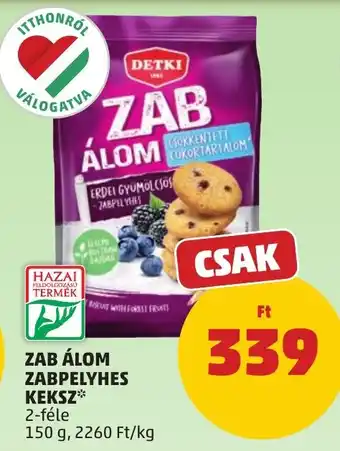 Detki zab álom zabpelyhes keksz