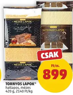 PENNY Tornyos lapok ajánlat