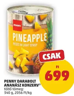 PENNY Penny ananász konzerv ajánlat