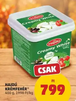 PENNY Hajdú krémfehér ajánlat