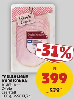 PENNY Tabula Ligna karajsonka ajánlat