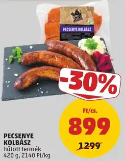 PENNY Pecsenye kolbász ajánlat