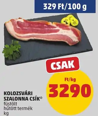 Kolozsvári szalonna csík