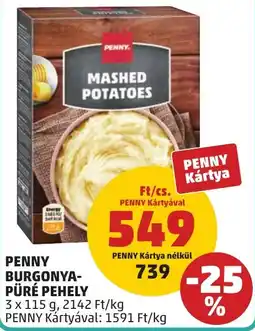 PENNY Penny burgonya-püré pehely ajánlat
