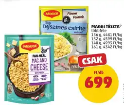 PENNY Maggi pan-meal mac and cheese with pasta ajánlat