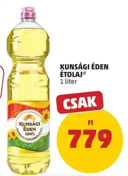 PENNY Kunsági Éden étolaj ajánlat