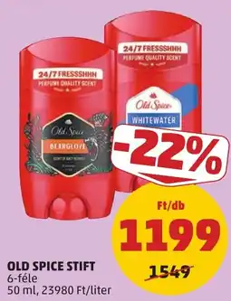 PENNY Old Spice stift ajánlat