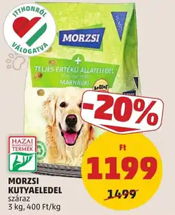PENNY Morzsi kutyaeledel ajánlat