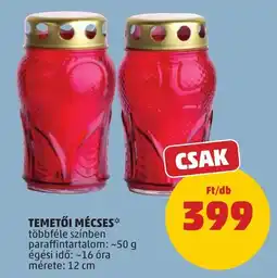 PENNY temetői mécses ajánlat