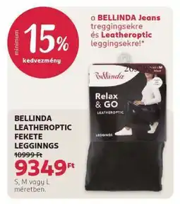 Rossmann BELLINDA LEATHEROPTIC FEKETE LEGGINGS ajánlat