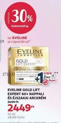 Rossmann EVELINE GOLD LIFT EXPERT 60+ NAPPALI ÉS ÉJSZAKAI ARCKRÉM ajánlat