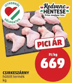 PENNY Kedvenc Hentese Csirkeszárny ajánlat