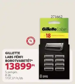 Rossmann GILLETTE LABS FÉRFI BOROTVABETÉT ajánlat