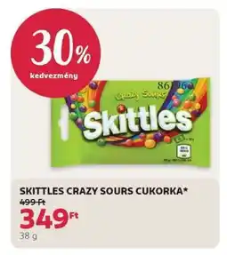 Rossmann SKITTLES CRAZY SOURS CUKORKA ajánlat