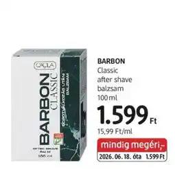 DM Barbon Classic ajánlat