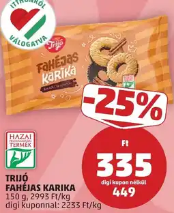 PENNY Trió fahéjas karika ajánlat