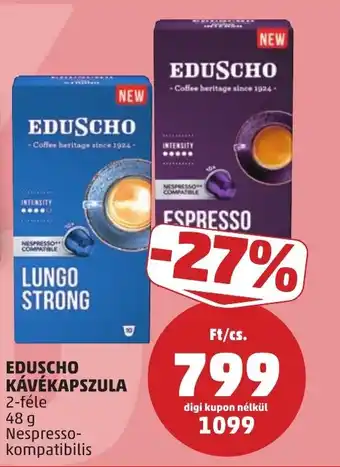 Eduscho kávékapszula