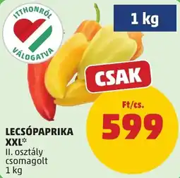 PENNY Leccópaprika xxl* ajánlat