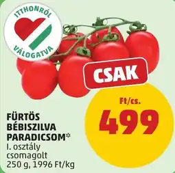 PENNY Fürtös bébiszilva paradicsom ajánlat