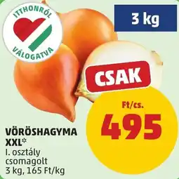 PENNY Vöröshagyma XXL ajánlat