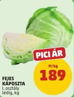PENNY Fejes káposzta ajánlat