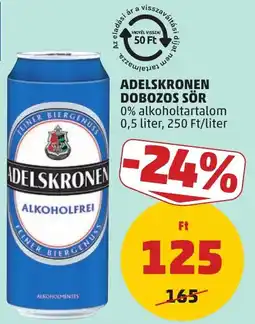 PENNY Adelskronen dobozos sör ajánlat