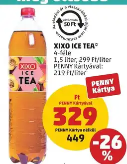 PENNY Xixo ice tea ajánlat