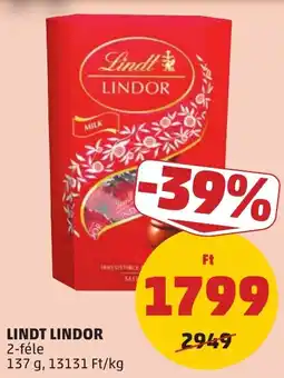PENNY Lindt lindor ajánlat