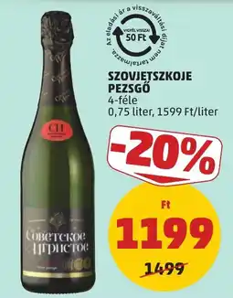 PENNY Szovjetszkoje pezsgő ajánlat