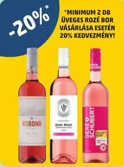 PENNY Üveges rozé bor ajánlat