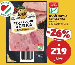 PENNY Karát pulykacomb-sonka ajánlat