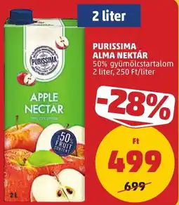 PENNY Purissima alma nektár ajánlat