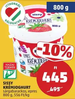 PENNY Sissy krémjoghurt ajánlat