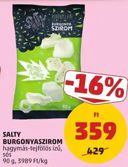 PENNY Salty burgonyaszirom ajánlat