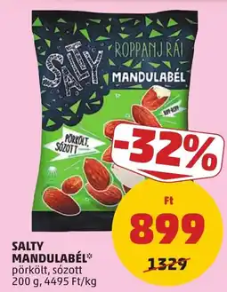 PENNY Salty mandulabél ajánlat