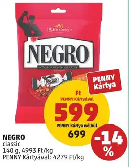 PENNY Negro classic ajánlat