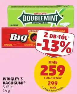 PENNY Wrigley's rágógumi ajánlat