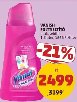 PENNY Vanish folttisztító ajánlat