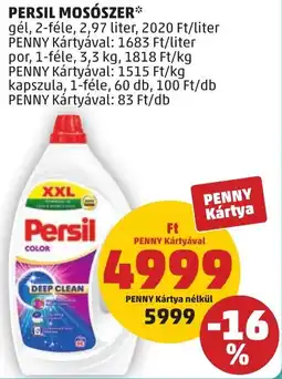 PENNY Persil mosószer ajánlat