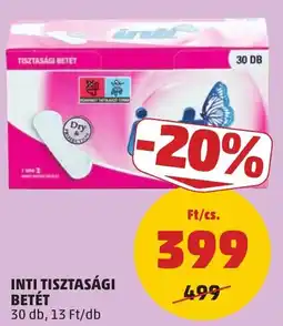 PENNY Inti tisztasági betét ajánlat