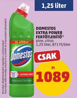 PENNY Domestos extra power fertőtlenítő ajánlat