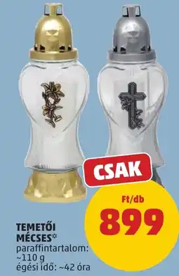 PENNY temetői mécses ajánlat